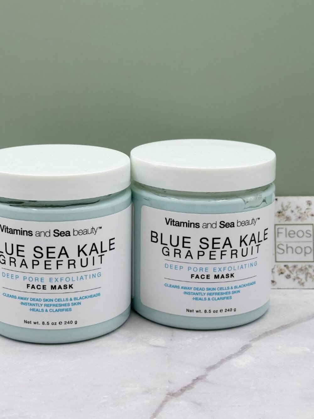 Vitamins Sea Beauty Blue Sea Kale Grapefruit Face Mask